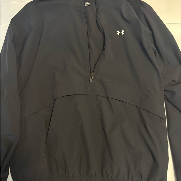 Under Armour Black Windbreaker Jacket - Picture 1 of 2